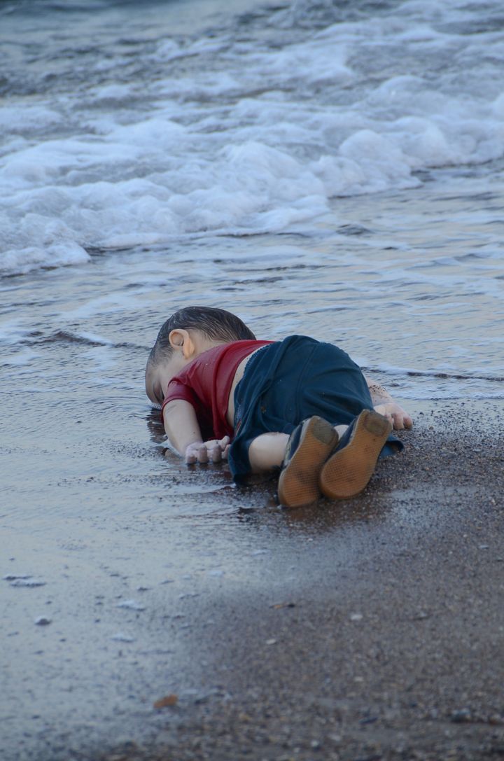 Alan Kurdi, a 3-year-old Syrian migrant, drowned in September along with his brother and mother while trying to reach Greece.