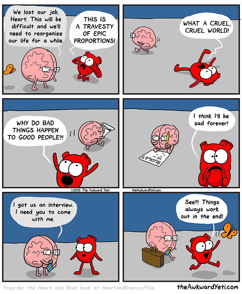 17 Comics That Capture The Struggle Between Your Heart And Head | HuffPost Life 17 Comics That Capture The Struggle Between Your Heart And Head | HuffPost Life