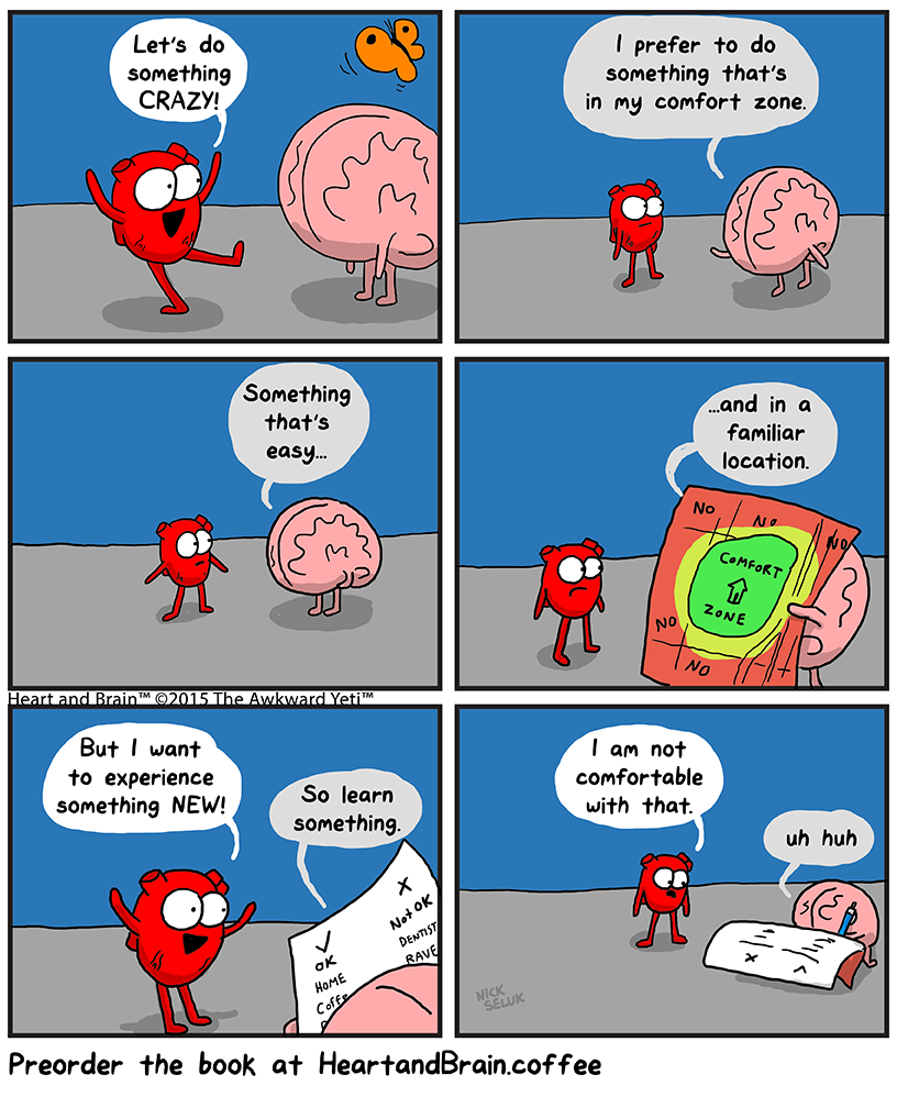 17 Comics That Capture The Struggle Between Your Heart And Head | HuffPost Life 17 Comics That Capture The Struggle Between Your Heart And Head | HuffPost Life