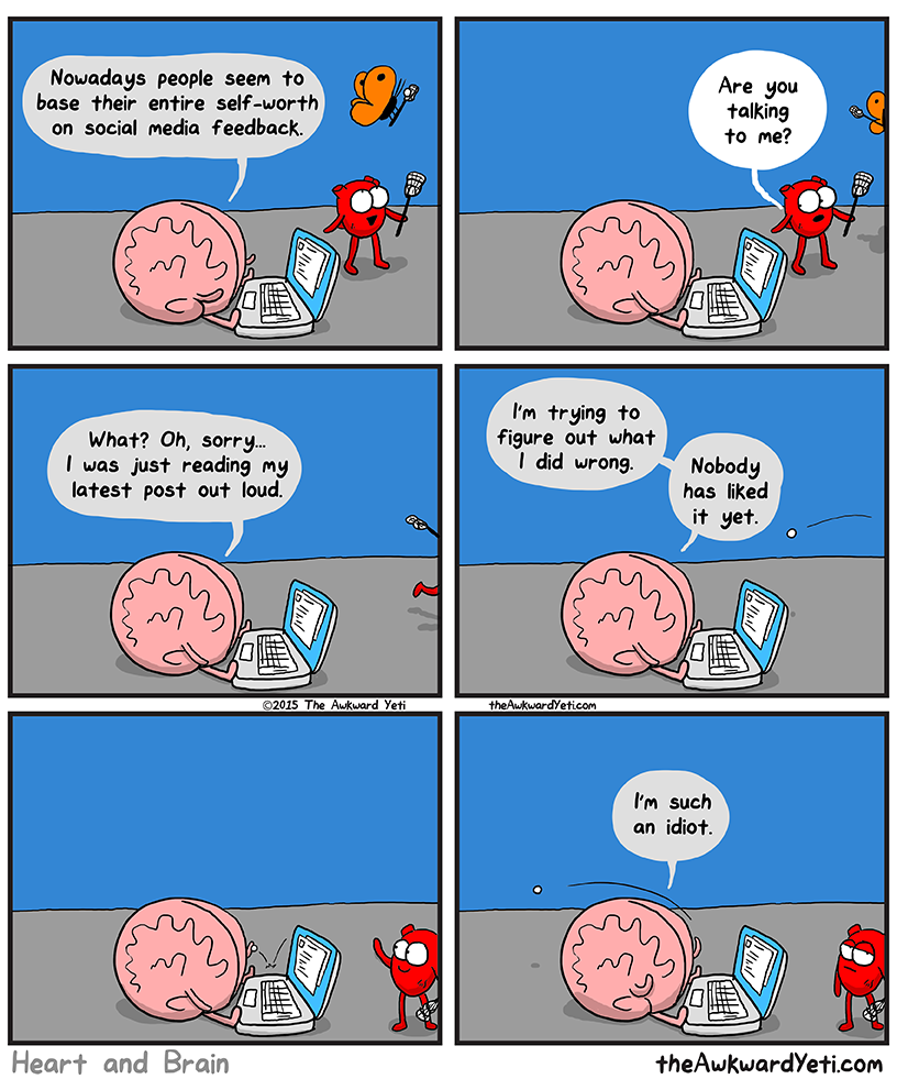 17 Comics That Capture The Struggle Between Your Heart And Head | HuffPost Life 17 Comics That Capture The Struggle Between Your Heart And Head | HuffPost Life