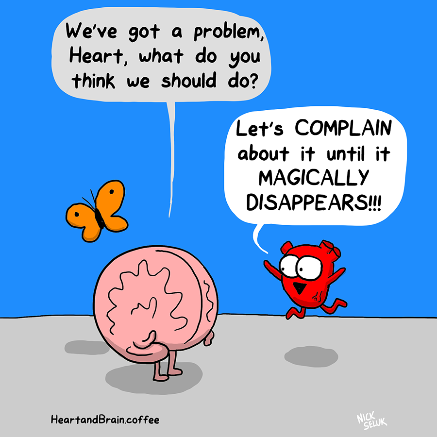 17 Comics That Capture The Struggle Between Your Heart And Head | HuffPost Life 17 Comics That Capture The Struggle Between Your Heart And Head | HuffPost Life