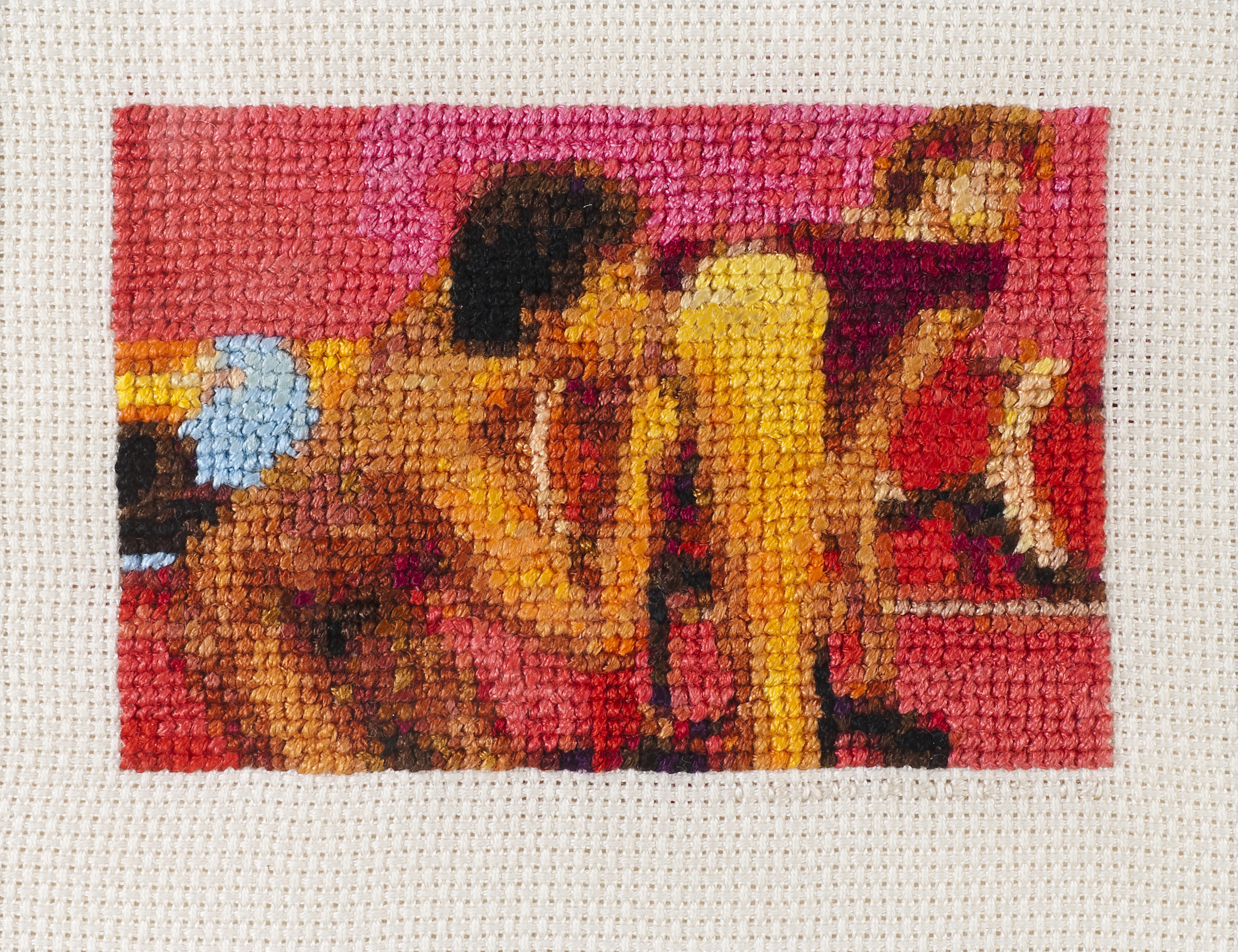 Artist Leah Emery Cross-Stitches Scenes From Vintage Pornography HuffPost Entertainment