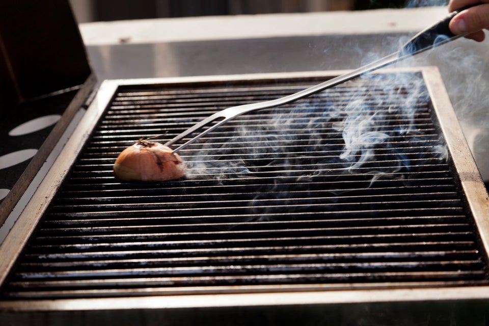 Clean Your Grill With An Onion