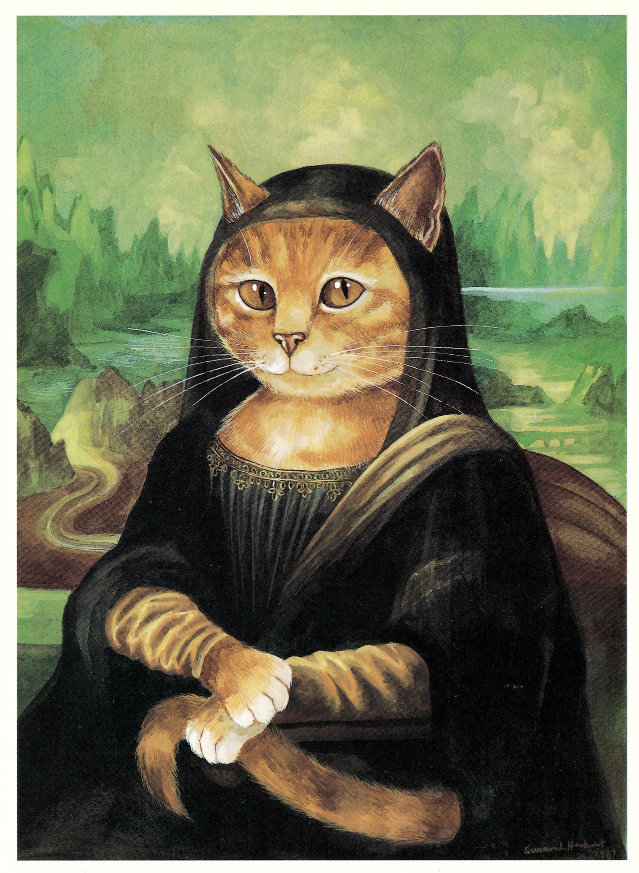 Famous paintings deals with cats