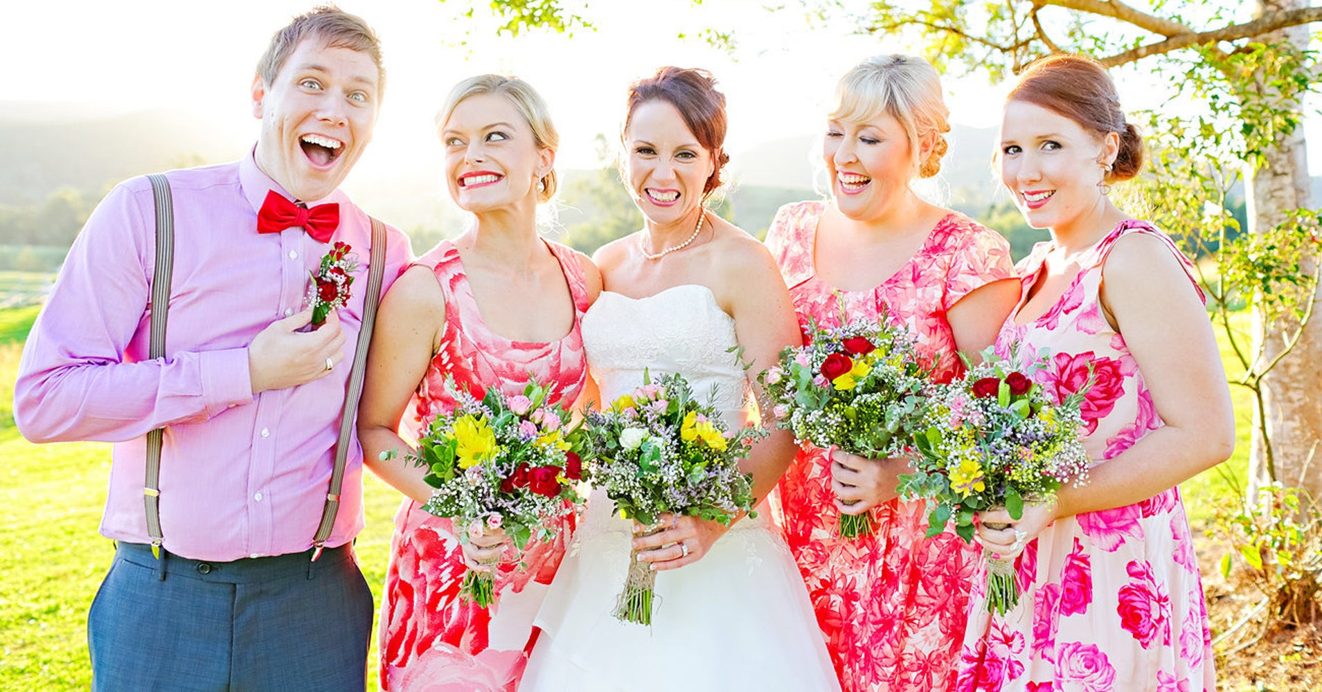 14 Mixed Gender Wedding Parties That Beautifully Bucked Tradition
