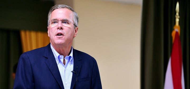 GOP presidential candidate Jeb Bush said he would support Donald Trump if he won the nomination.