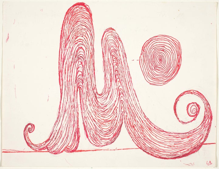 Louise Bourgeois, M is for Mother, 1998, National Gallery of Art, Washington, Gift of Dian Woodner. © The Easton Foundation, Licensed by VAGA, NY