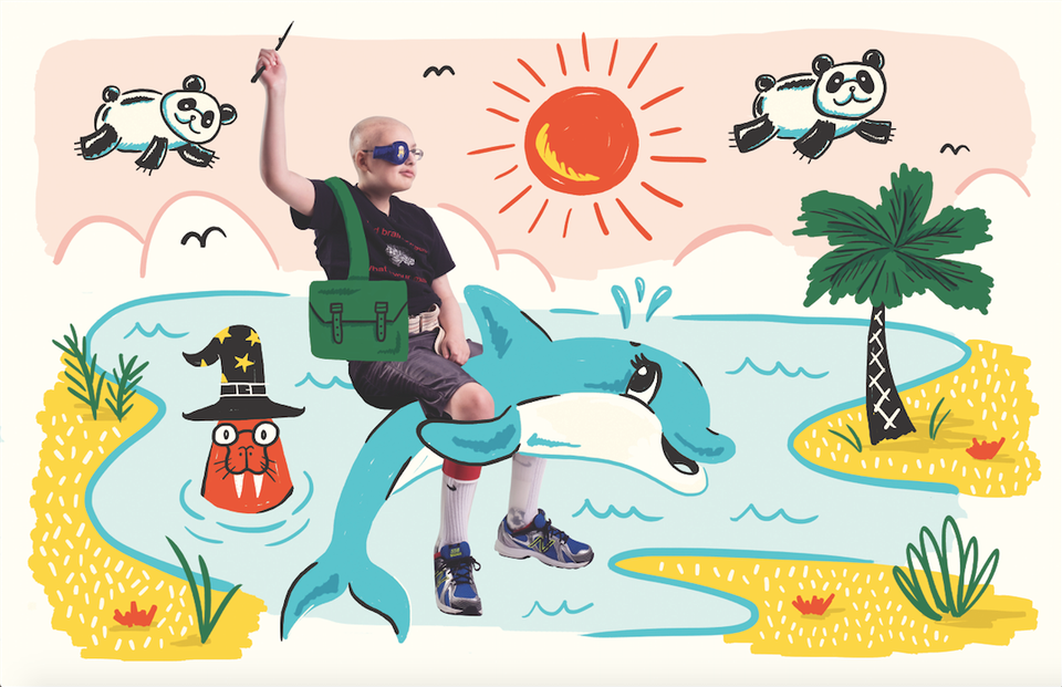 Hunter’s Happy Place: A Land of Dolphin Rides and Walrus Wizards