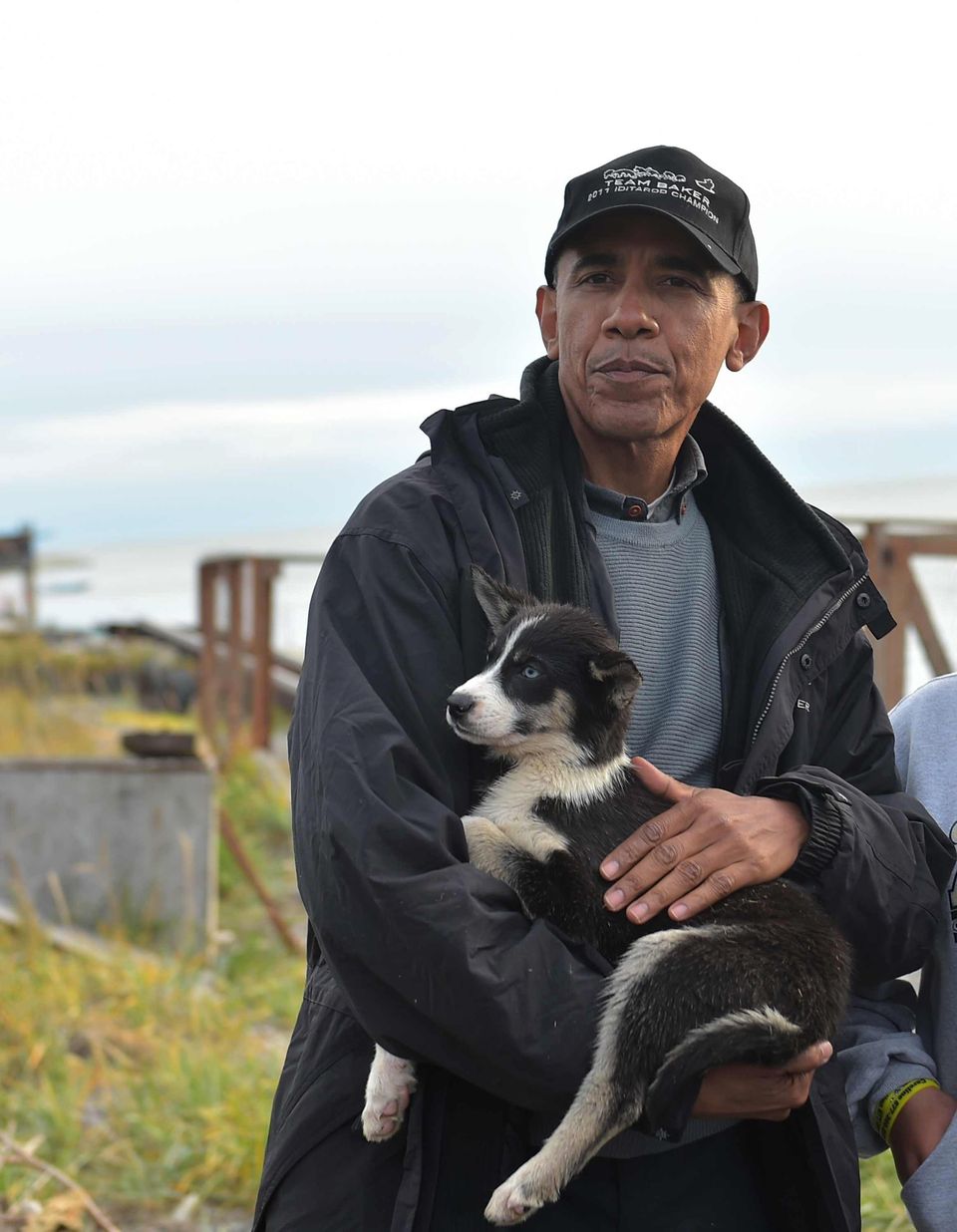 Obama Pauses In Alaska To Snuggle With Cute Puppies | HuffPost Latest News