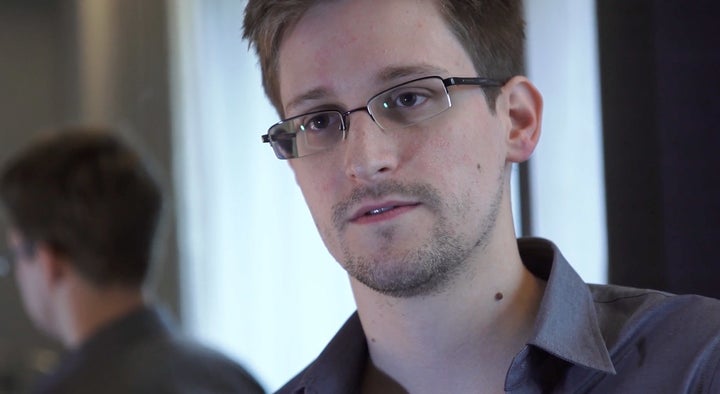 <p>Edward Snowden, an NSA whistleblower, is critical of Hillary Clinton's use of a private e-mail server as Secretary of State.</p>