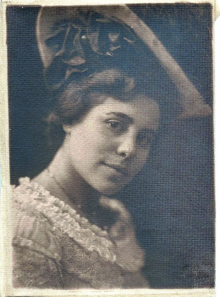 Greta Ann Salzburg, Derek's great-grandmother