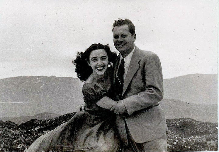 Peter and June Salisbury, Derek's grandparents