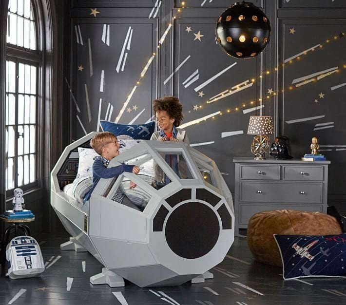 Pottery Barn Sells Millennium Falcon Star Wars Bed Nails