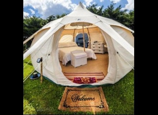 Glamping at it's best! 