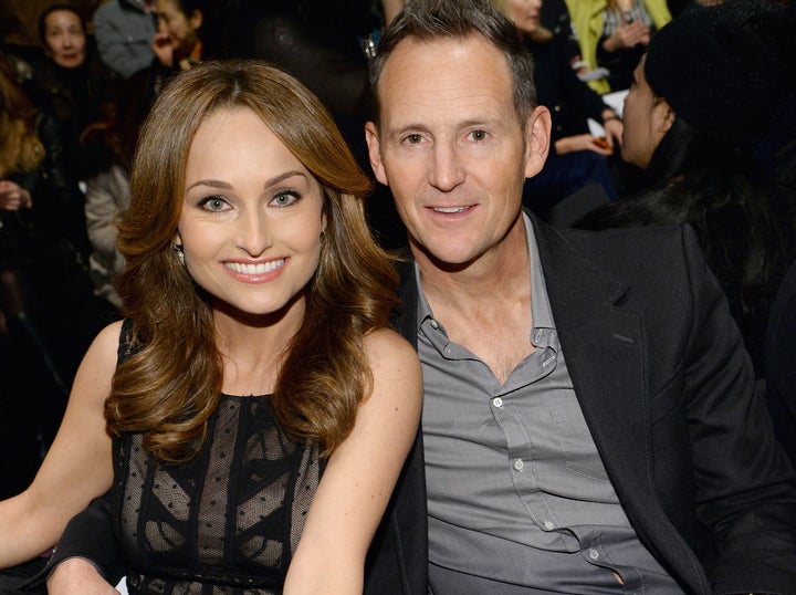 Giada and Todd attending Mercedes-Benz Fashion Week Fall 2014 in February 2014.