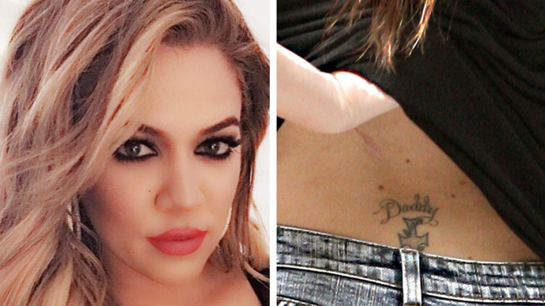 Khloe Kardashian Says Goodbye To 'Tramp Stamp' In Tattoo Re...