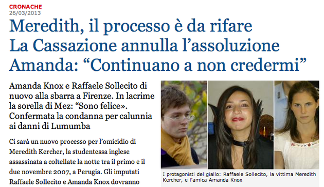 Amanda Knox S Alibi Appears Challenged By Cctv Footage Tv Show Huffpost Null