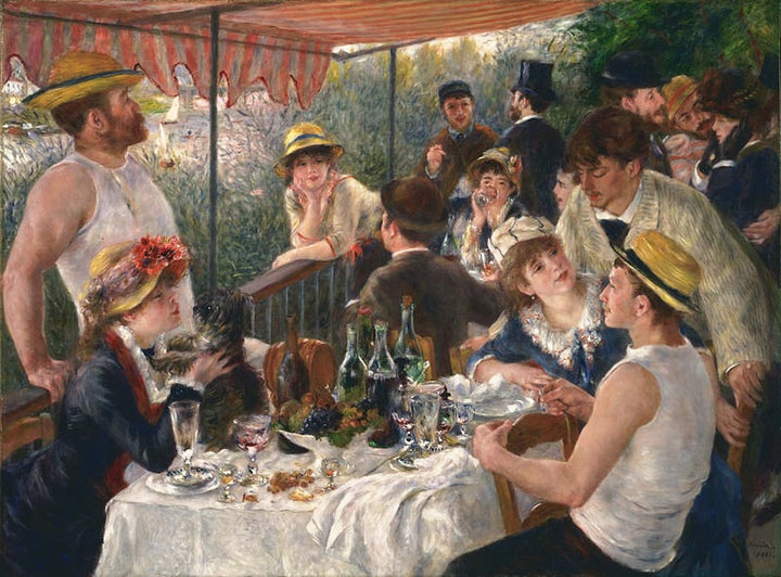 Pierre-Auguste Renoir, "Luncheon of the Boating Party," 1880-1881