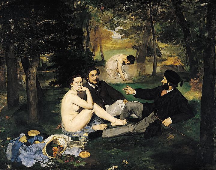Édouard Manet, "Luncheon on the Grass," 1863