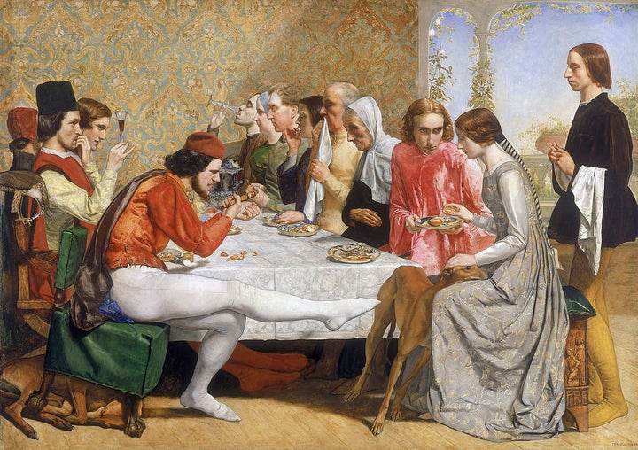 <a href="https://commons.wikimedia.org/wiki/File:John_Everett_Millais_-_Isabella.jpg">John Everett Millais, "Isabella," 1849<
