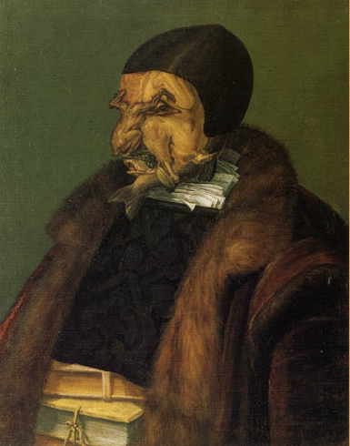 Giuseppe Arcimboldo, "The Jurist," 1566