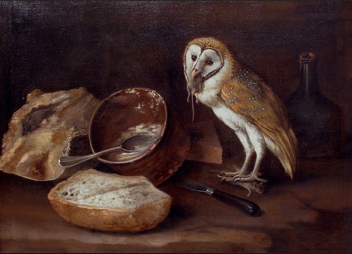 <a href="https://commons.wikimedia.org/wiki/File:George_William_Sartorius_(attr.)_-_An_Owl%E2%80%99s_Lunch.jpg">George Willia