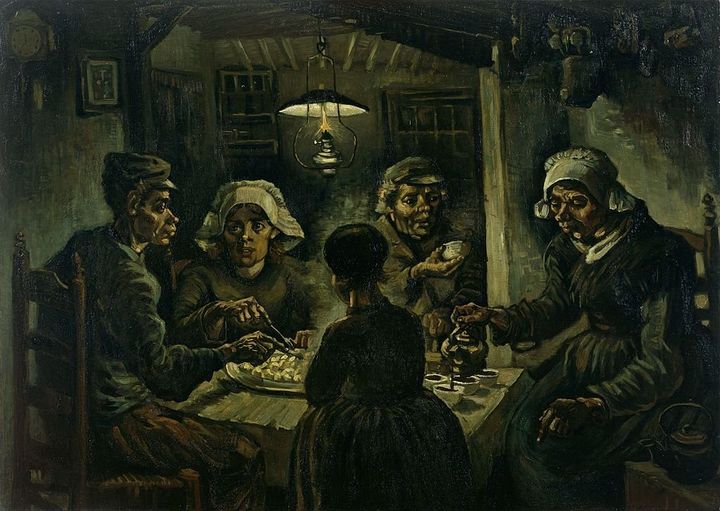 Vincent van Gogh, "The Potato Eaters," 1885