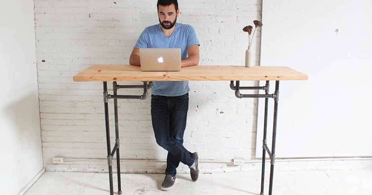How To Make Your Own Standing Desk HuffPost Life how-to-make-your-own-standing-desk-huffpost-life