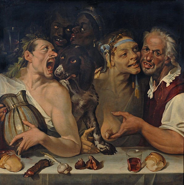 <a href="https://commons.wikimedia.org/wiki/File:Bartolomeo_Passerrotti_Allegra_Compagnia.jpg">Bartolomeo Passarotti, "Merry