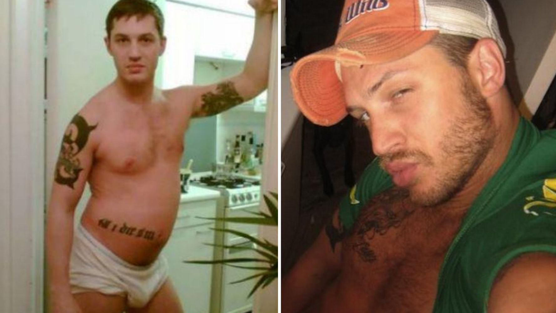 Tom Hardy Finally Comments On His Old Myspace Photos Going Viral.