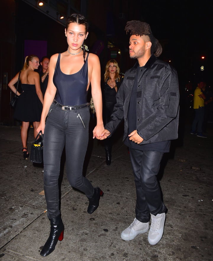 Bella Hadid And The Weeknd Hold Hands After Night Out In Nyc Huffpost Entertainment 