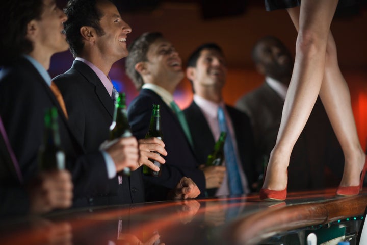<p>Among other qualifications, to be included in the "non-sex-buyer" group, a man must have only attended a strip club one or fewer times in the past year and never have purchased a lap dance.</p>