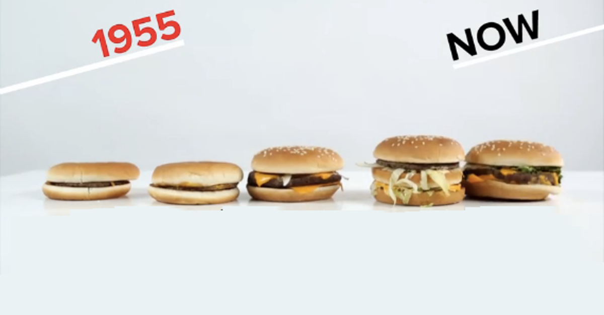 McDonald's Portion Sizes Have Drastically Changed Since 1955 HuffPost