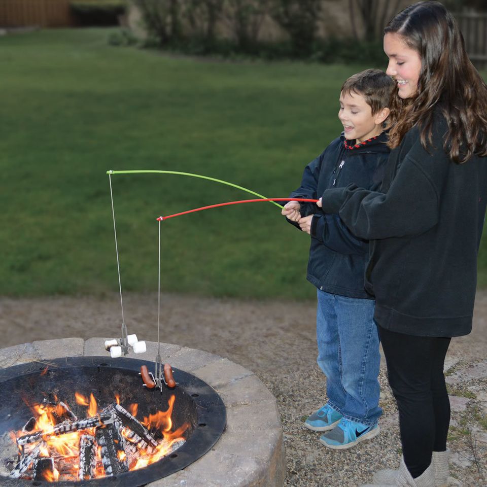 The Campfire Roasting Rods: $119.95 (For Set Of 4)
