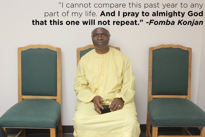 <p><span style="font-family: Arial, Helvetica, sans-serif; font-size: 14px; line-height: 20px; background-color: #eeeeee;">Fomba Konjan sits at the mosque in the basement of the Brooklyn Peace Center, in Brooklyn Center, Minnesota on June 22, 2015.</span></p>