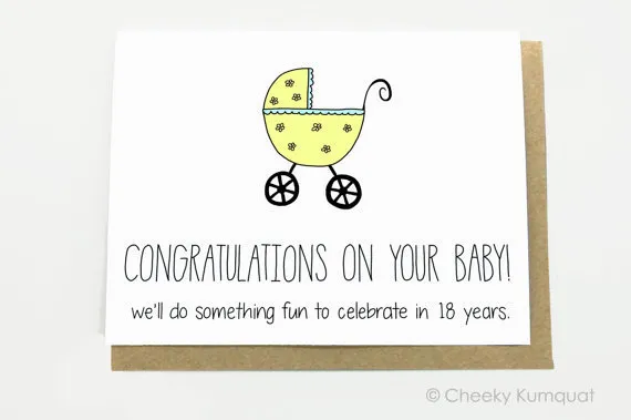 funny baby sayings for cards