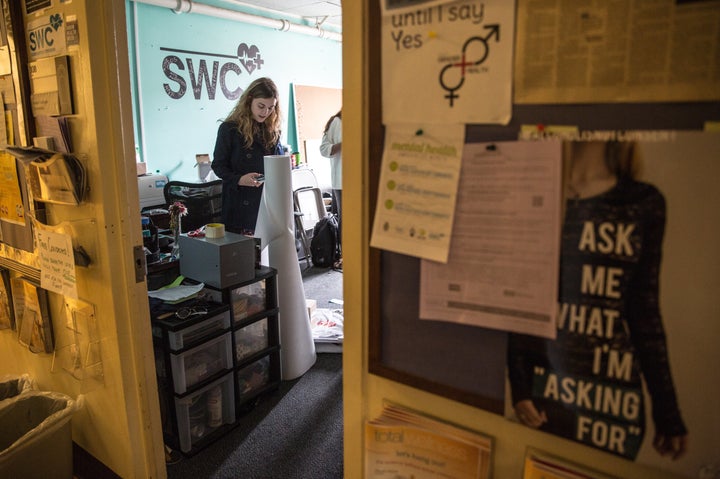 Savannah Badalich (pictured) worked on an anti-sexual assault campaign at UCLA.