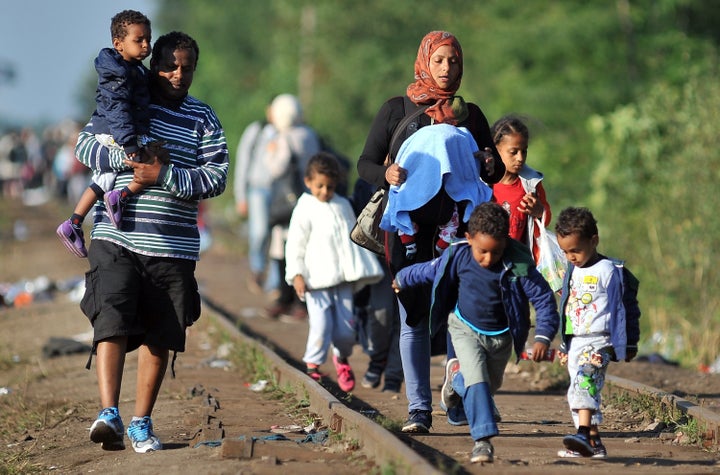 Hungary continued its pushback against the influx of refugees on Monday. 