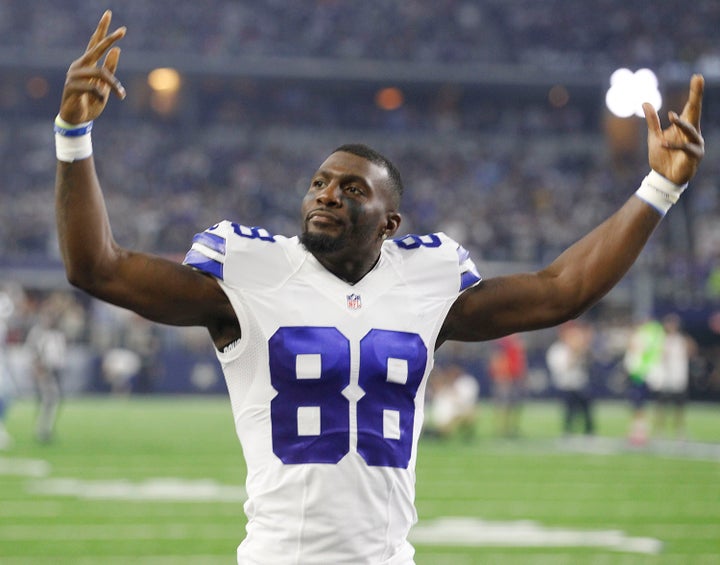 Dez Bryant's Extremely Happy Celebration after Cowboys Win Late