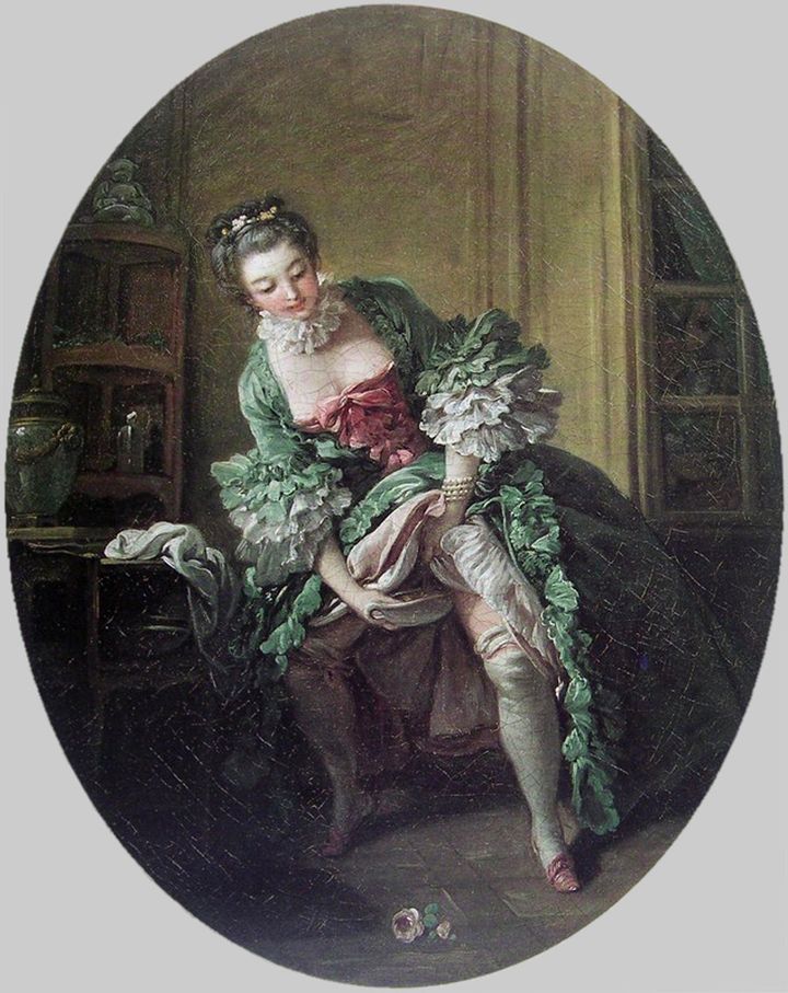 Fransois Boucher, "La Toilette intime," 1760s
