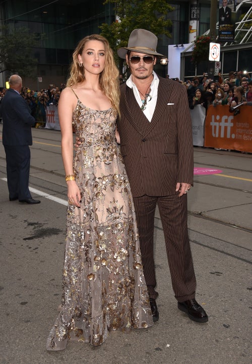 Amber Heard And Johnny Depp Seal Their TIFF Appearance With A Kiss |  HuffPost Entertainment