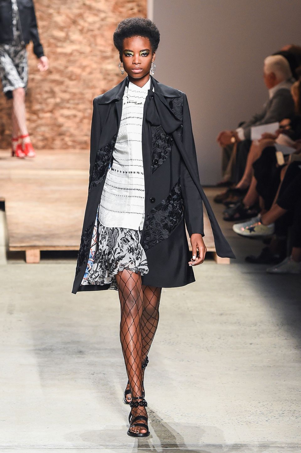 Maria Borges in Creatures of the Wind's Spring 2016 Show