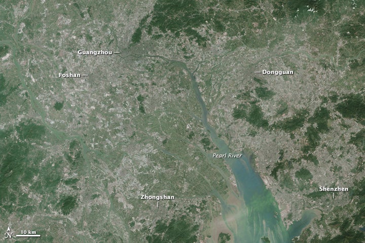 <strong>China's Pearl River Delta, Nov. 16, 2014</strong>