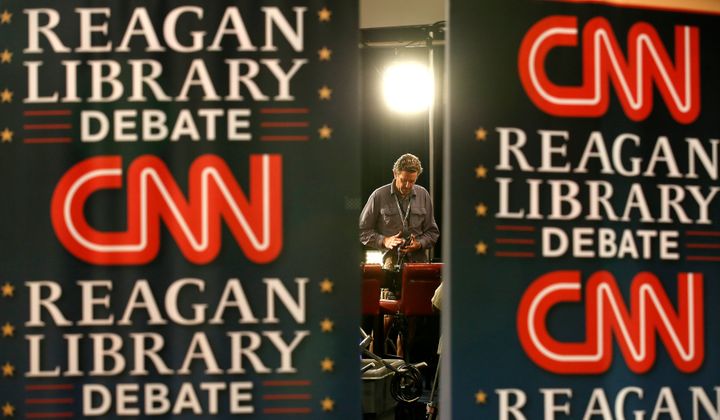 The CNN Spin Room for the GOP debate, which will be held at the Ronald Reagan Presidential Library Wednesday