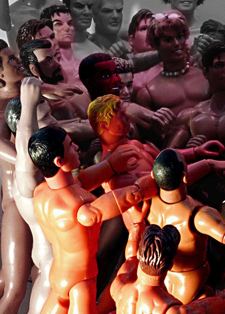 Photographer Bruce Dean Uses Ken Dolls To Create Homoerotica As A