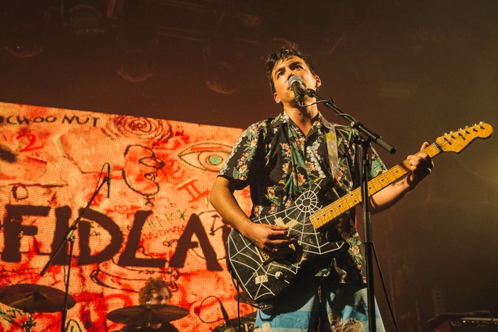 Zac Carper of FIDLAR performs on stage at Heaven on June 23, 2015 in London, United Kingdom.