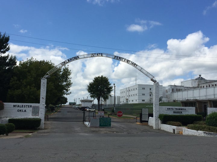 The McAlester, Oklahoma, prison where inmate Richard Glossip was scheduled to be executed before the court granted him a two-week reprieve, Wednesday, Sept. 16, 2015.