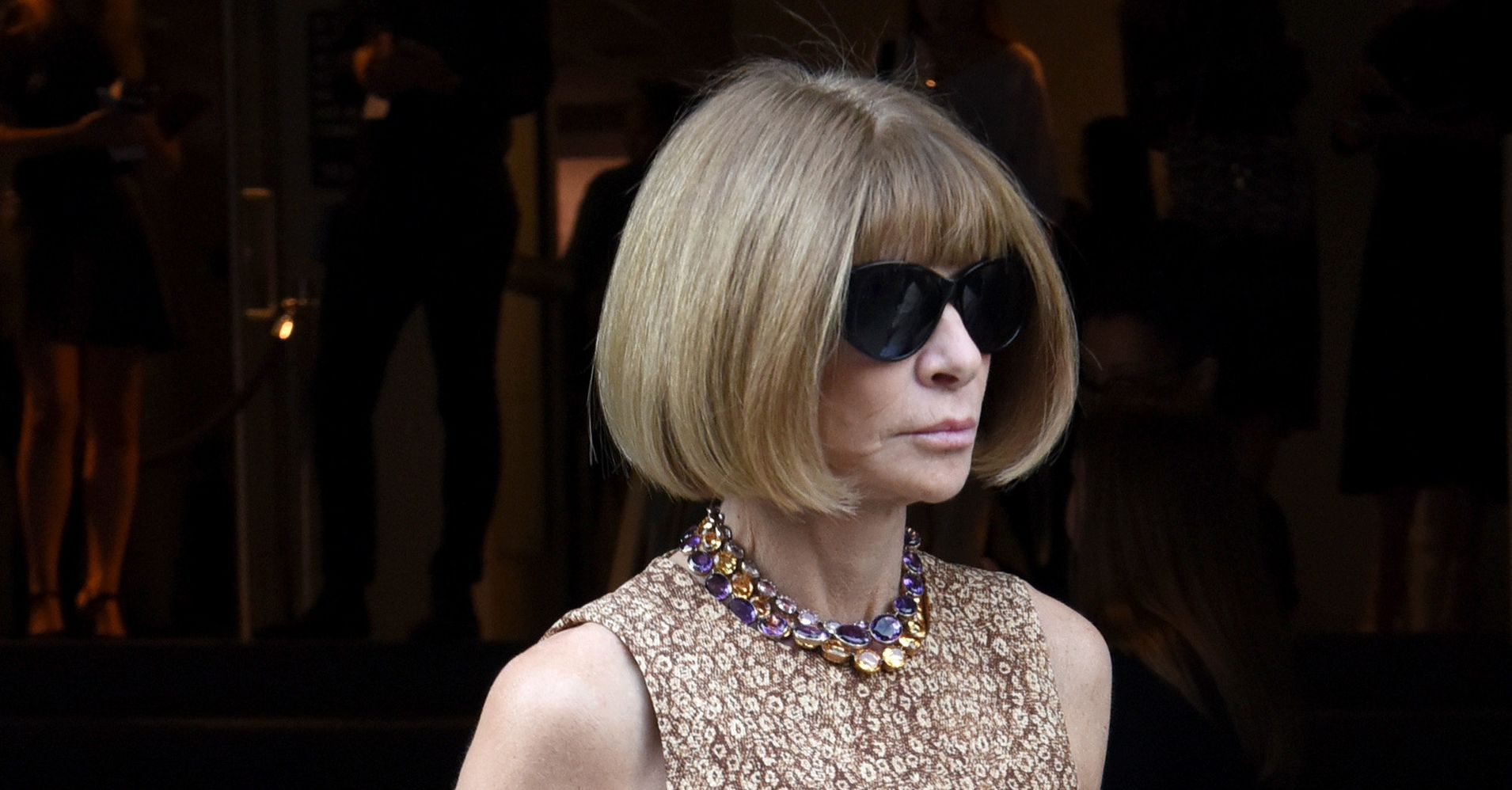 12 Times We Were All Anna Wintour Leaving This Fashion Show | HuffPost