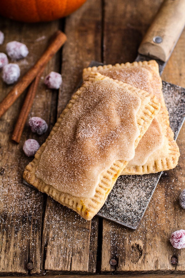 Cinnamon Sugar Nutella Swirled Pumpkin Pie Pop Tarts