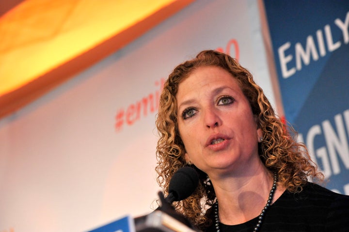 DNC Chair Debbie Wasserman Schultz defended the Democrats' debate schedule, which critics within the party say unfairly benefits front-runner Hillary Clinton.